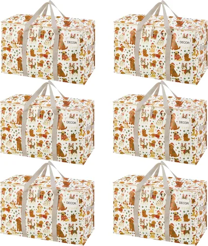 Miniatura 30 de VENO - Paquete de mudanzas, cajas de almacenamiento para embalaje universitario con tapas alternativas, para dormitorio, extragrande, asas