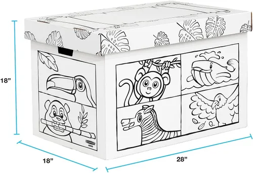 Miniatura 2 de Bankers Box Color en caja de juguetes de animales