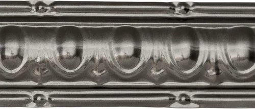 Miniatura 7 de Huron - Molduras de corona de peltre – Paquete de cinco molduras de corona de 48 pulgadas – Perfecto para proyectos de bricolaje y renovación