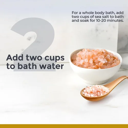 Miniatura 5 de Premier Research Labs Medi-Soak - Sales de baño para remojo de pies y cuerpo, baño de sal marina para mujeres y hombres, baño mineral relajante