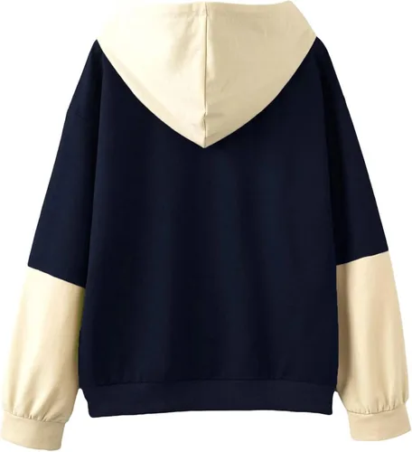 Miniatura 5 de Women Shirts 2022 Autumn Casual Round-neck Long Sleeve Adorable Flower Printed 14 Zipper Relaxed Fit Tops