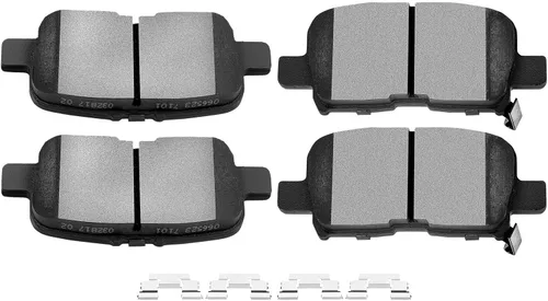 Miniatura 27 de SCITOO Kits de pastillas de freno semimetálicas D757 - Reemplazo trasero para Ford Excursion 2000-2005, F-250 Super Duty 1999-2004, F-350 Super Duty