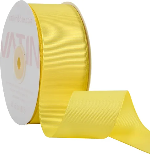 Miniatura 107 de Vatin - Rollo de cinta de grogrén, rollos de 25-50 yardas, perfecto para decoración de bodas, coronas, baby showers, envolturas de paquete de regalo