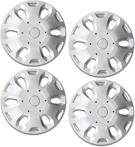 Miniatura 10 de CNNELL 2 tapacubos de 15 pulgadas para llantas completas compatibles con Ford Transit Connect Van 2010-2013 9T1Z1130A, 9T161130AA