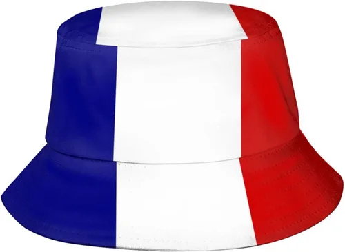 Miniatura 10 de Lindos sombreros de pescador con bandera patriótica de moda, sombrero de pescador para exteriores para mujeres y hombres