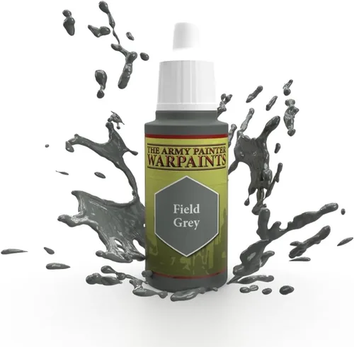 Miniatura 4 de The Army Painter Field Grey Warpaint - Pintura acrílica a base de agua muy pigmentada para juegos de rol de mesa, juegos de mesa y juegos de guerra