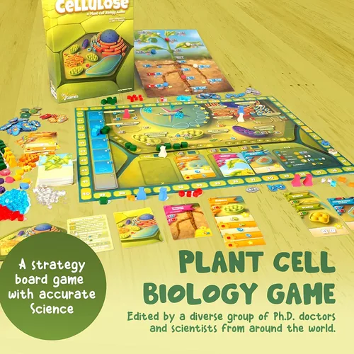Miniatura 7 de Celulosa: un juego de biología celular vegetal Mensa recomienda un juego estratégico y entretenido para aprender fotosíntesis, ADN y bioquímica