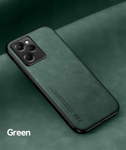Miniatura 5 de Kepuch Funda Silklike para Xiaomi Poco X5 Pro 5G/Redmi Note 12 Pro Speed - Cubierta De Parachoques Placa De Metal Incorporada Para Xiaomi Poco X5