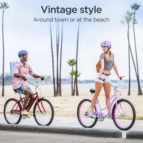 Miniatura 2 de Schwinn Mikko Adult Beach Cruiser Bike Azul marino