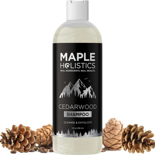 Miniatura 9 de Champú de árbol de té, Puro y Natural para Hombres y Mujeres, Cuidado anticaspa, Apto para cabellos teñidos, Hecho en Estados Unidos por Maple