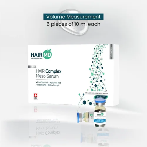 Miniatura 7 de HairMD Clinical Hair Complex Meso Suero para el crecimiento del cabello – 10 frascos de 0.2 fl oz Tratamiento del cuero cabelludo ideal