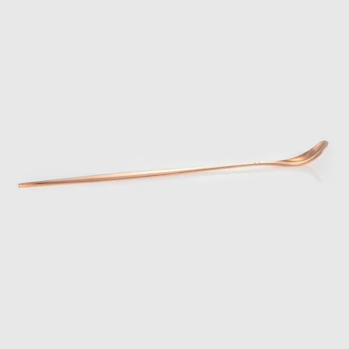 Miniatura 5 de Cuchara de barra de cobre - Cuchara coctelera de 10 pulgadas, forjada a mano