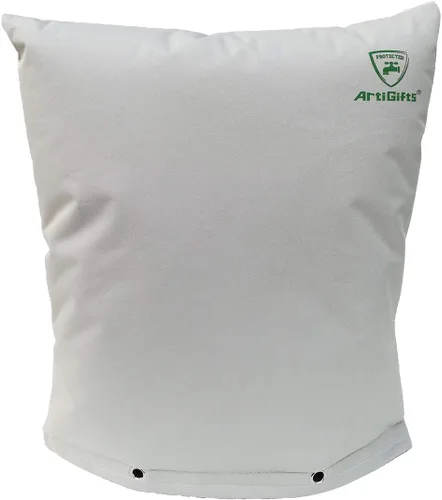 Bolsa aislante de cobertura para el sistema de reflujo, para proteger de la congelación en invierno, color caqui pálido, 17 pulgadas de ancho x 21