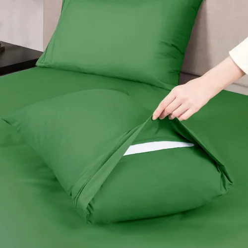 Miniatura 4 de Mejoroom Juego de Sábanas Tamaño King - Sábanas y Fundas de Almohada de Lujo Hotelero 1800 - Sábana Ajustable con Bolsillo Profundo de 16", Suave