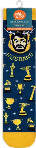 Miniatura 4 de Lavley Funny Socks For Men - Novelty Gifts For Sports Fans, Golfing, Pickleball, Weight Lifting, Racing and More