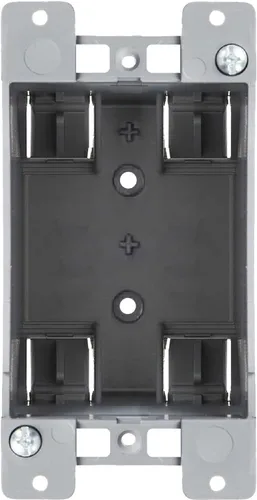 Miniatura 11 de Newhouse Hardware Caja de salida eléctrica de 1 toma PVC para trabajo antiguo (1 paquete) Caja de conexiones de plástico de 14 pulg. cúbicas