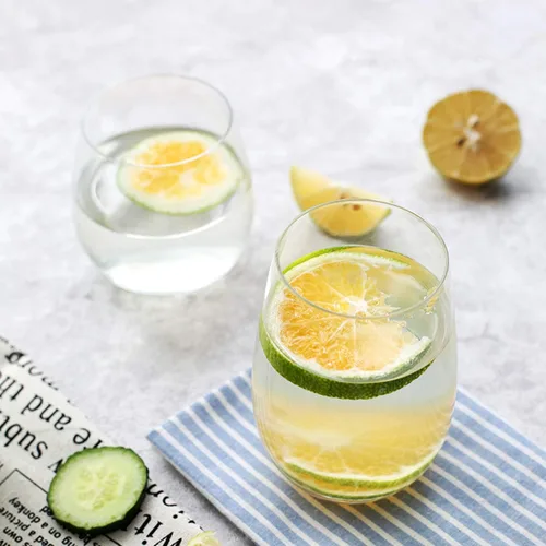 Miniatura 6 de Vaso de vino transparente de 20 onzas sin tallo, taza grande para aireación mejorada con borde duradero resistente a las virutas para vino blanco