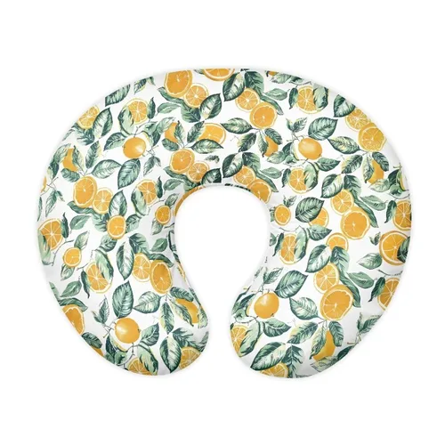 Miniatura 10 de Funda de almohada de lactancia con notas musicales de girasol para recién nacidos, niños y niñas, fundas de almohada de lactancia ultra suaves