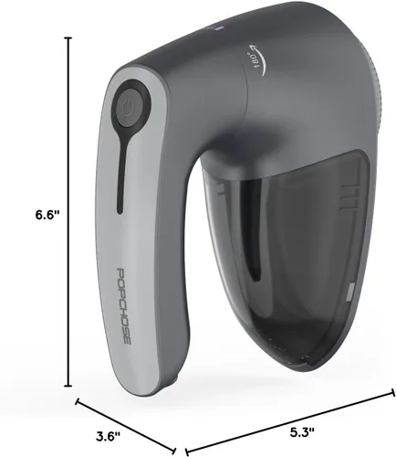 Miniatura 10 de POPCHOSE Afeitadora de tela para ropa, removedor eléctrico de pelusas, afeitadora de suéter para quitar pelusas, depiladora para ropa, muebles, Gris