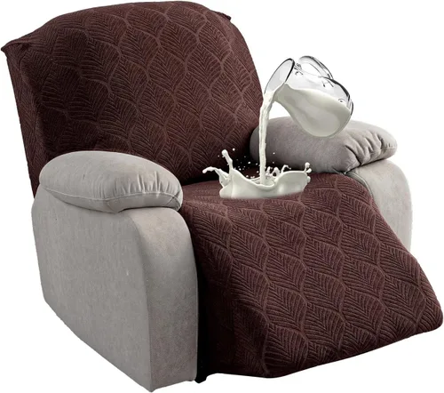 Miniatura 16 de Funda para Silla Reclinable 100% Impermeable, 1 Pieza Fundas Elásticas para Sofá Reclinable Lavables para Silla Reclinable para Mascotas, Perros
