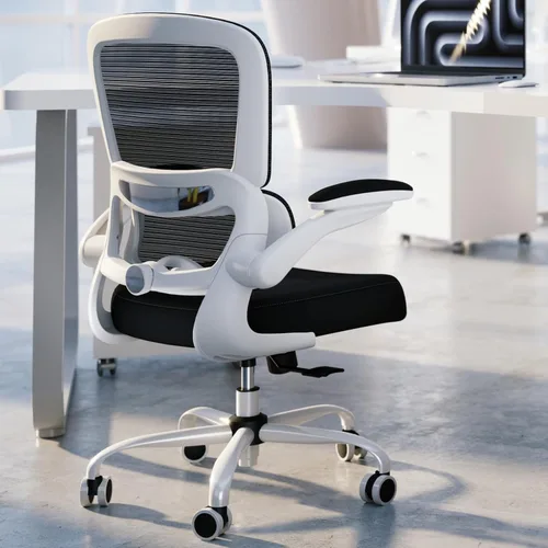 TRALT Silla de oficina – Silla de escritorio ergonómica con soporte lumbar ajustable, silla de computadora de malla, sillas ejecutivas para oficina