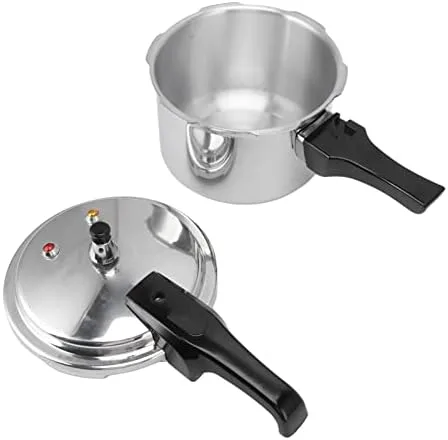 Haofy Olla a presión de acero inoxidable de 7.1 in inferior 3L olla a presión de acero inoxidable (no para cocina de inducción)