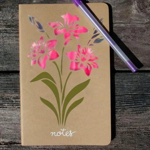 Miniatura 5 de Plantillas de flores para pintar sobre madera, plantilla reutilizable de flores silvestres para pintar en paredes, rosa, flor de cerezo, hortensia