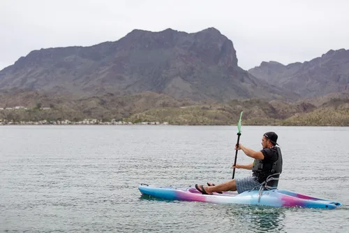 Miniatura 4 de Percepción Hi Life 11 Kayak de sentarse en la parte superior para adultos Tabla de remo híbrido SUP de pie 11