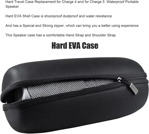 Miniatura 3 de Estuche de altavoz de EVA duro Estuche de transporte protector impermeable para altavoz portátil para carga 4 carga 5 dispositivos de audio