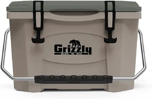 Miniatura 15 de Grizzly 20 Cooler Cofre de hielo de 20 cuartos de galón duradero con aislamiento rotomoldeado Fabricado en Estados Unidos Garantía de por vida
