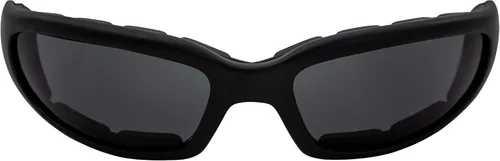 Miniatura 2 de Global Vision Chicago - Lentes de sol acolchados para motocicleta para hombres y mujeres, color negro con lentes ahumados, seguridad RX-ABLE