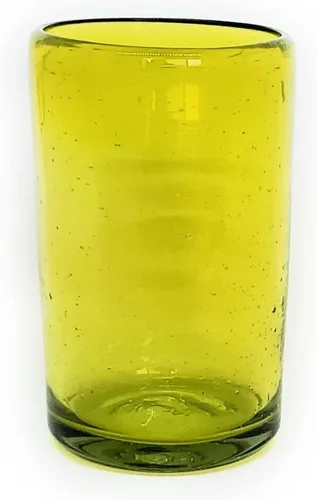 Miniatura 2 de Vasos cortos de ámbar sólido de 9 onzas (juego de 6), vidrio reciclado, sin plomo, sin toxinas (vaso de 9 onzas)