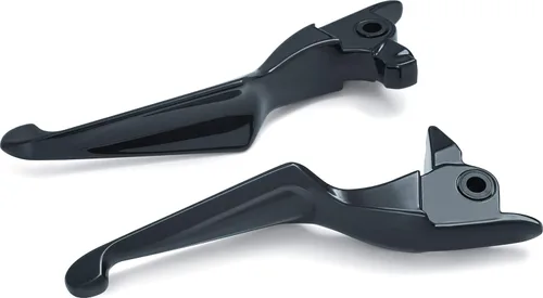 Miniatura 8 de Kuryakyn 1848 Accesorio para Manillar de Motocicleta: Palancas de Activación de Embrague y Freno Boss Blades para Motocicletas Harley-Davidson