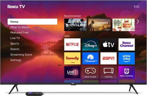 Miniatura 13 de Roku Smart TV 2025 – Serie Plus de 55 pulgadas, TV Mini-LED – RokuTV con control remoto de voz mejorado – Televisión 4K QLED de pantalla plana