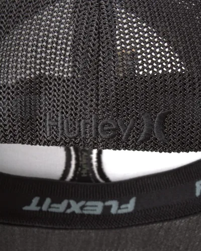 Miniatura 4 de Hurley Gorra de béisbol Icon Textures Flexfit para hombre