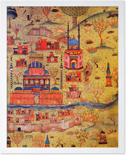 Miniatura 19 de Poster Master Póster retro de viaje con mapa monumental vintage de Florencia, arte italiano, gran regalo para hombres, mujeres, amantes