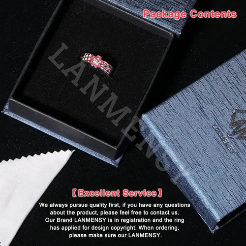 Miniatura 6 de LANMENSY Demon Slayer Anillos de anime Joyería original de plata de ley 925 "All24 estilos" nuevo Tamaño ajustable Kimetsu No Yaiba Cosplay Moda
