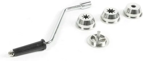 Miniatura 7 de Máquina para hacer churro, acero inoxidable comercial de fruta latina Donut máquina manual/restaurante eléctrico para hoteles, cafeterías, panadería
