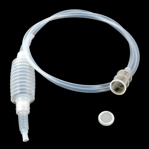 Miniatura 6 de Tubo de sifón para elaboración de cerveza, tubo de sifón casero, manguera de tubo de vino y cerveza, kit de herramientas para elaboración de cerveza