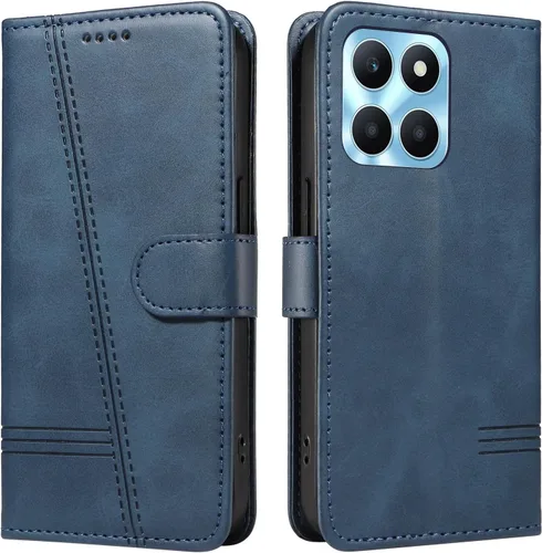 Miniatura 44 de Funda con tapa para Huawei Nova Lite 3, protección de 360 grados, a prueba de golpes, de piel sintética, con función atril y 3 ranuras