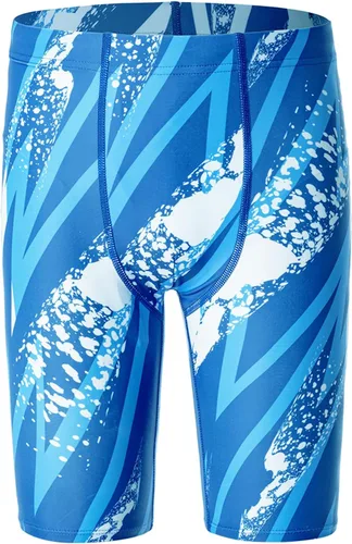 Miniatura 26 de DEVOROPA Jammers de Natación para Niños, Trajes de Baño de Equipo Competitivo Juvenil, Traje de Baño de Carreras, Pantalones Cortos de Natación
