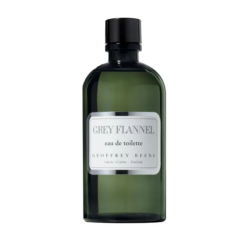 Geoffrey Beene Eau De Toilette Splash de franela gris para hombre, 8 onzas