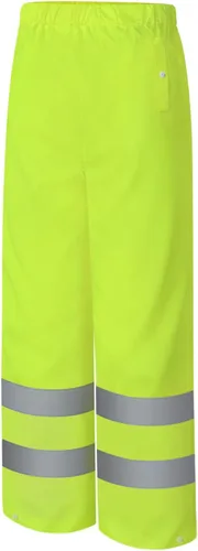 Miniatura 9 de Abrigo y Pantalones de Lluvia de Alta Visibilidad, Traje de Lluvia de Alta Visibilidad para Hombres, Chaqueta Impermeable con Capucha, Equipo