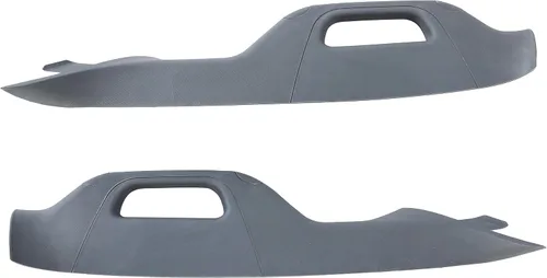 Miniatura 17 de HECASA Una manija de agarre de pilar, moldura interior derecha del lado del pasajero compatible con Ford F-250 F-350 F-450 F-550 Super Duty Negro