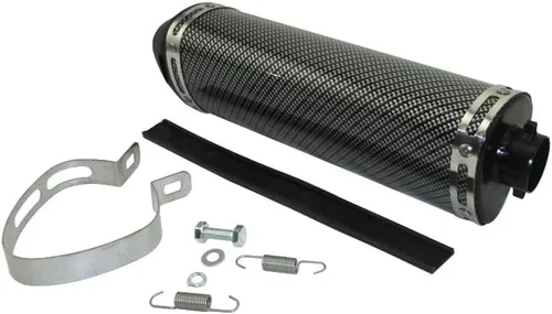 Miniatura 6 de Silenciador de escape de 38 mm con silenciador extraíble y abrazadera para 125cc 140cc 150cc 160cc Pit Dirt Bike ATV Quad Motorcycle Motocross XR