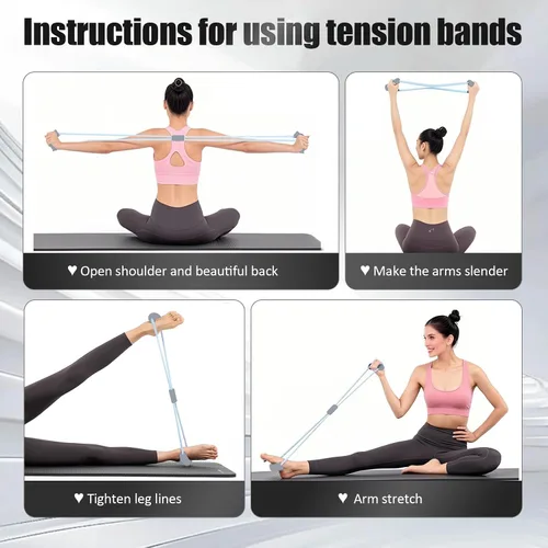 Miniatura 4 de Kegel - Ejercitador de muslos para mujer, gran resistencia para entrenamiento de cadera y muslo, ejercicio muscular del suelo pélvico para gimnasio