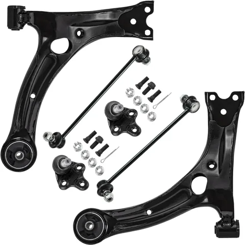 Miniatura 145 de Detroit Axle - Kit de extremo delantero para Chrysler 300 Dodge Charge Challenger 2011-2023, 2 brazos de control inferiores traseros 2 rótulas