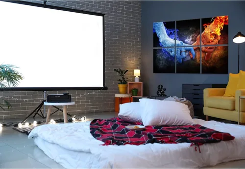 Miniatura 8 de JBER Art Acoustic Panels, 72×48 Inches Acoustical Wall Panels, Sound Absorbing Wall Art, Decorative Acoustic Panels, Soundproof Wall Panels for LOVE