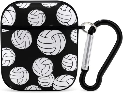 Miniatura 34 de Funda protectora de silicona compatible con AirPods 2 y 1 (camuflaje militar de camuflaje frío)
