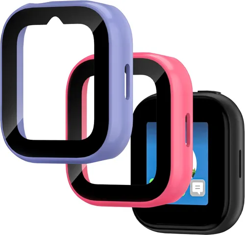 Miniatura 16 de Paquete de 2 fundas compatibles con T-Mobile SyncUp Kids Watch, carcasa rígida de policarbonato con vidrio templado para accesorios de reloj SyncUp